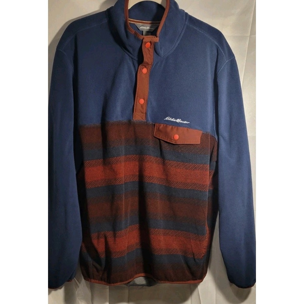 Eddie Bauer Shirt Men Xl Long Sleeve Guide Hiking Fishing Campcore Chore